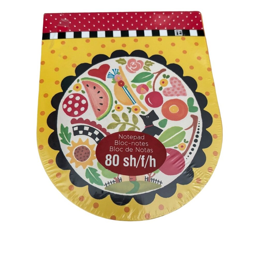 Mary Engelbreit Scottie Sunny Notepad New Factory Sealed